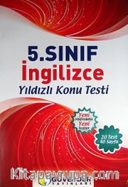 5. Sınıf İngilizce Yıldızlı Konu Testi (20 Test 40 Sayfa)