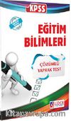 KPSS Eğitim Bilimleri Çözümlü Yaprak Test (2 Cilt) (Kod:EB-201-2C)