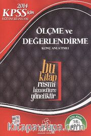 2014 KPSS için Eğitim Bilimleri Ölçme ve Değerlendirme Konu Anlatımlı