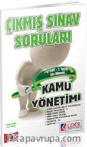 AÖF 4. Sınıf Güz Dönemi 7. Yarıyıl Kamu Yönetimi Çıkmış Sınav Soruları (AF-647-KMY)
