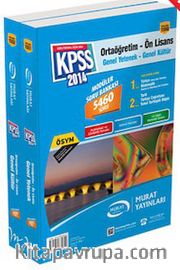 2014 KPSS Ortaöğretim-Ön Lisans Genel Yetenek Genel Kültür Modüler Soru Bankası (2 Cilt Takım)
