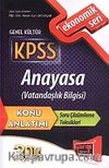 2014 KPSS Genel Kültür Anayasa Konu Anlatımı (Ekonomik Seri)
