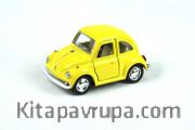 Çek Bırak 4inch 1967 Volkswagen Classical Beetle (Sarı) KT4026D(6560)