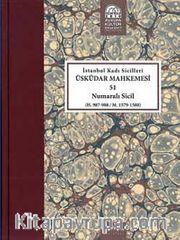 İstanbul Kadı Sicilleri Üsküdar Mahkemesi 51 Numaralı Sicil (987-988/M.1579-1580)