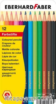 Eberhard-Faber 12'li Çift Taraflı Kuruboya Kalemi 3mm mine