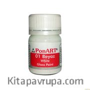 Ponart Cam Boyası Beyaz