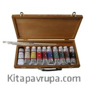 Ponart Kutu Yağlıboya 8*37 Ml+Yağ+Fırça