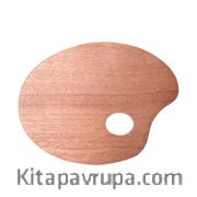 Ponart Ahşap Palet(20X30X0.5 Oval)