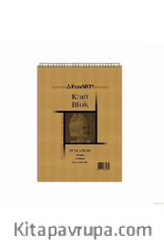 Ponart Kraft Blok 125G 25X35 30Y