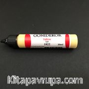 Ponart 3D Dekor Boya Kalemi30 Ml Sarı