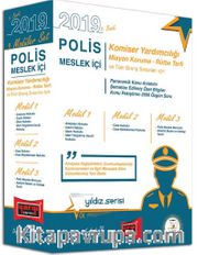 2019 Polis Meslek İçi Sınavlarına Hazırlık Konu Anlatımlı Modüler Set 