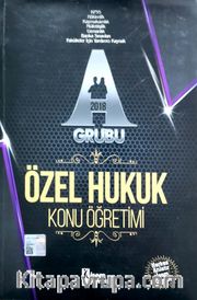 2018 KPSS A Grubu Özel Hukuk Konu Öğretimi 
