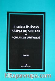 İlahiyat Önlisans Arapça (II) Sorular ve Açıklamalı Çözümleri
