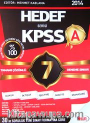 2014 Hedef Serisi KPSS A Tamamı Çözümlü 7 Deneme Sınavı