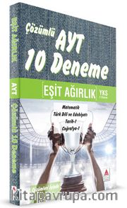 AYT Eşit Ağırlık Çözümlü 10 Deneme