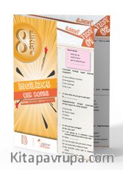 8. Sınıf İngilizce Çek Kopar Yaprak Test 