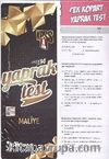2014 KPSS A Grubu Maliye Yaprak Test