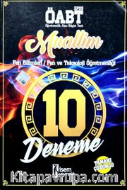 2018 ÖABT Muallim Fen Bilimleri Ve Fen Teknolojileri Öğretmenliği 10 Deneme