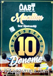 2018 ÖABT Sınıf Öğretmenliği Muallim 10 Deneme