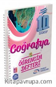 10. Sınıf Coğrafya Öğrencim Defteri (3107)
