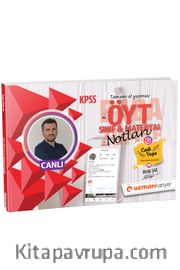 2019 Kpss Öyt <br /> Sınıf <br /> Materyal Canlı Ders Notları