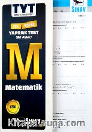 TYT Matematik Çek Kopar Yaprak Test (80 Adet)