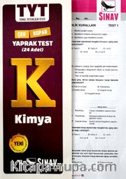 TYT Kimya Çek Kopar Yaprak Test