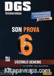 DGS Son Prova 6 Çözümlü Deneme 