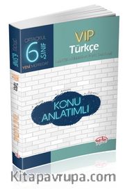 6. Sınıf Vip Türkçe Konu Anlatımlı