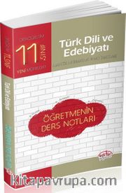 11. Sınıf Türk Dili ve Edebiyatı Öğretmenin Ders Notları