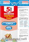 5. Sınıf Türkçe Konu Özetli Yaprak Test