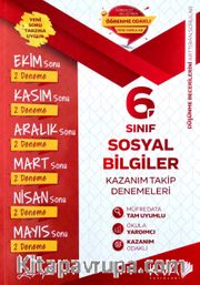 6. Sınıf Sosyal Bilgiler Kazanım Takip Denemeleri