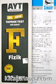 AYT Çek Kopar Fizik Yaprak Test