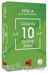 KPSS A Grubu Çözümlü 10 Fasikül Deneme Sınavı