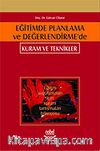Eğitimde Planlama ve Değerlendirme'de Kuram ve Teknikler