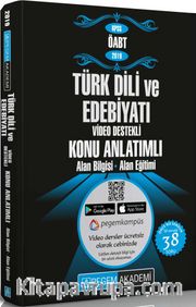 2019 KPSS ÖABT Türk Dili ve Edebiyatı Video Destekli Konu Anlatımlı