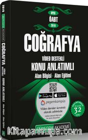 2019 KPSS ÖABT Coğrafya Video Destekli Konu Anlatımlı