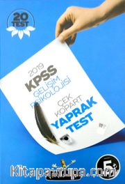 KPSS Gelişim Psikolojisi Çek Kopar Yaprak Test