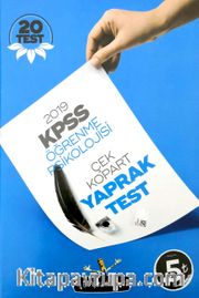 KPSS Öğrenme Psikolojisi Çek Kopar Yaprak Test