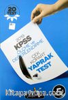 KPSS Ölçme ve Değerlendirme Çek Kopar Yaprak Test