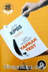 KPSS Tarih Çek Kopar Yaprak Test