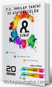 8. Sınıf Sınıf T. C. İnkılap Tarihi ve Atatürkçülük 20 Deneme