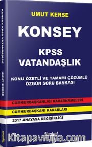 2019 KPSS Konsey Vatandaşlık 
