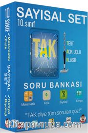 10. Sınıf TAK Soru Bankası Sayısal Set
