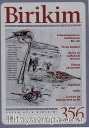 Birikim Aylık Sosyalist Kültür Dergisi Sayı:356 Aralık 2018