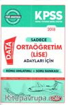 2018 KPSS G.Y-G.K Sadece Ortaöğretim (Lise) Adayları