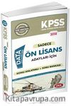 2018 KPSS G.Y-G.K Sadece Ön Lisans Adayları