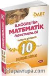 ÖABT İlköğretim Matematik Öğretmenliği Tamamı Çöz.10 Deneme