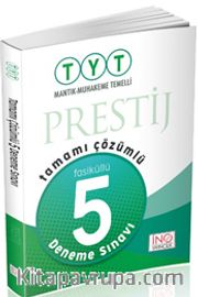 TYT Prestij Tamamı Çözümlü 5 Fasikül Deneme Sınavı