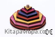 Montessori Ahşap Zeka Oyunları / w-Polygonal Tower
